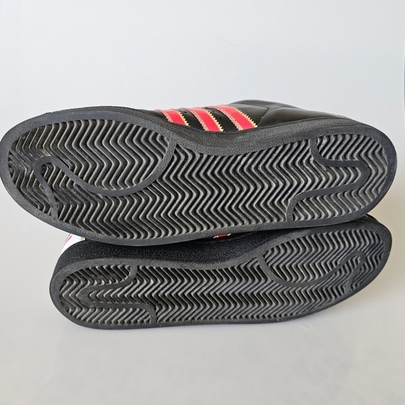 ADIDAS ORIGINALS Star Wars Darth Vader Black Red Ultrastar Superstar Shoes - Picture 14 of 14